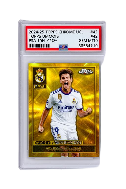 ALEJANDRO GARNACHO 2023 Topps Chrome Saphir #Ss-3 Rookie Réfracteur Or